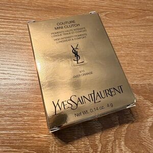 Yves Saint Laurent Gold Couture Mini Clutch